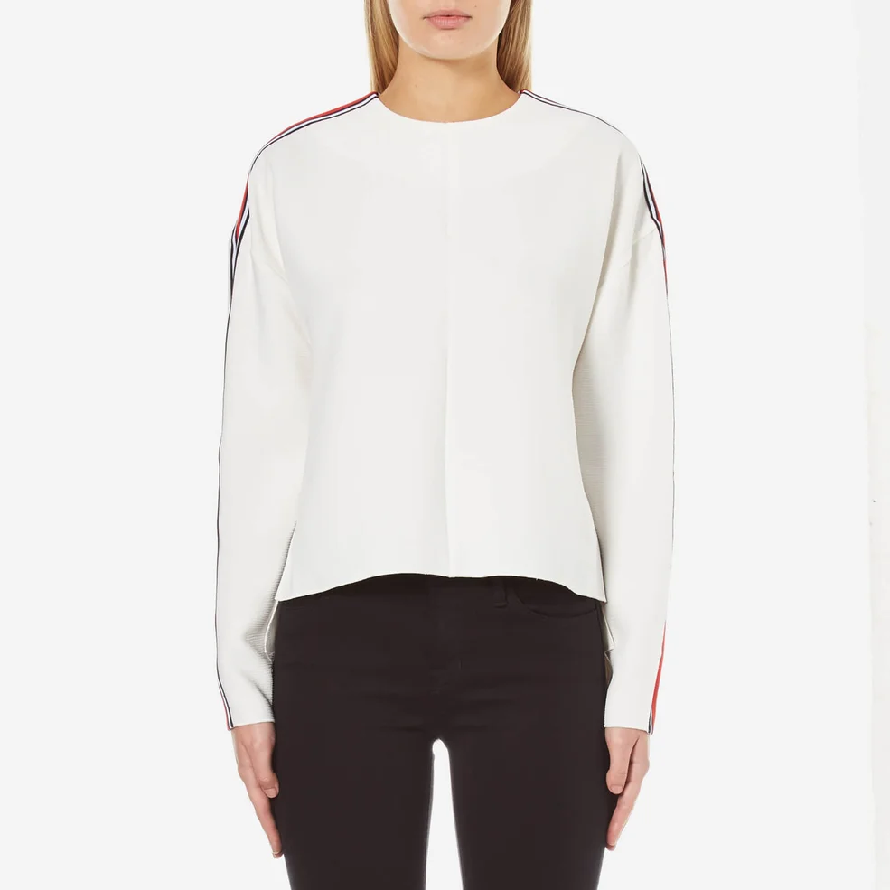 C/MEO COLLECTIVE Women's A Better Tomorrow Long Sleeve Top - White Image 1