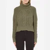 C/MEO COLLECTIVE Women's Two Can Win Jumper - Khaki - Image 1
