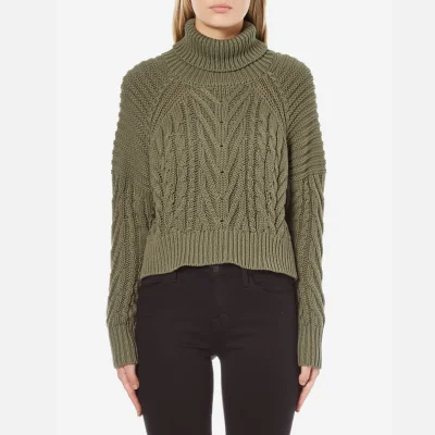 C/MEO COLLECTIVE Women's Two Can Win Jumper - Khaki