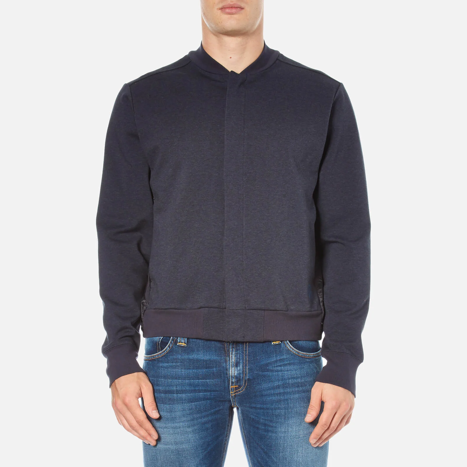 PS by Paul Smith Men's Jersey Panelled Jacket - Navy Image 1