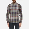 PS by Paul Smith Men's Checked Long Sleeve Shirt - Navy - Image 1