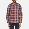 PS by Paul Smith Men's Checked Long Sleeve Shirt - Red - Image 1