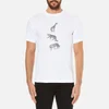 PS by Paul Smith Men's Crew Neck Short Sleeve Animal Logo T-Shirt - White - Image 1