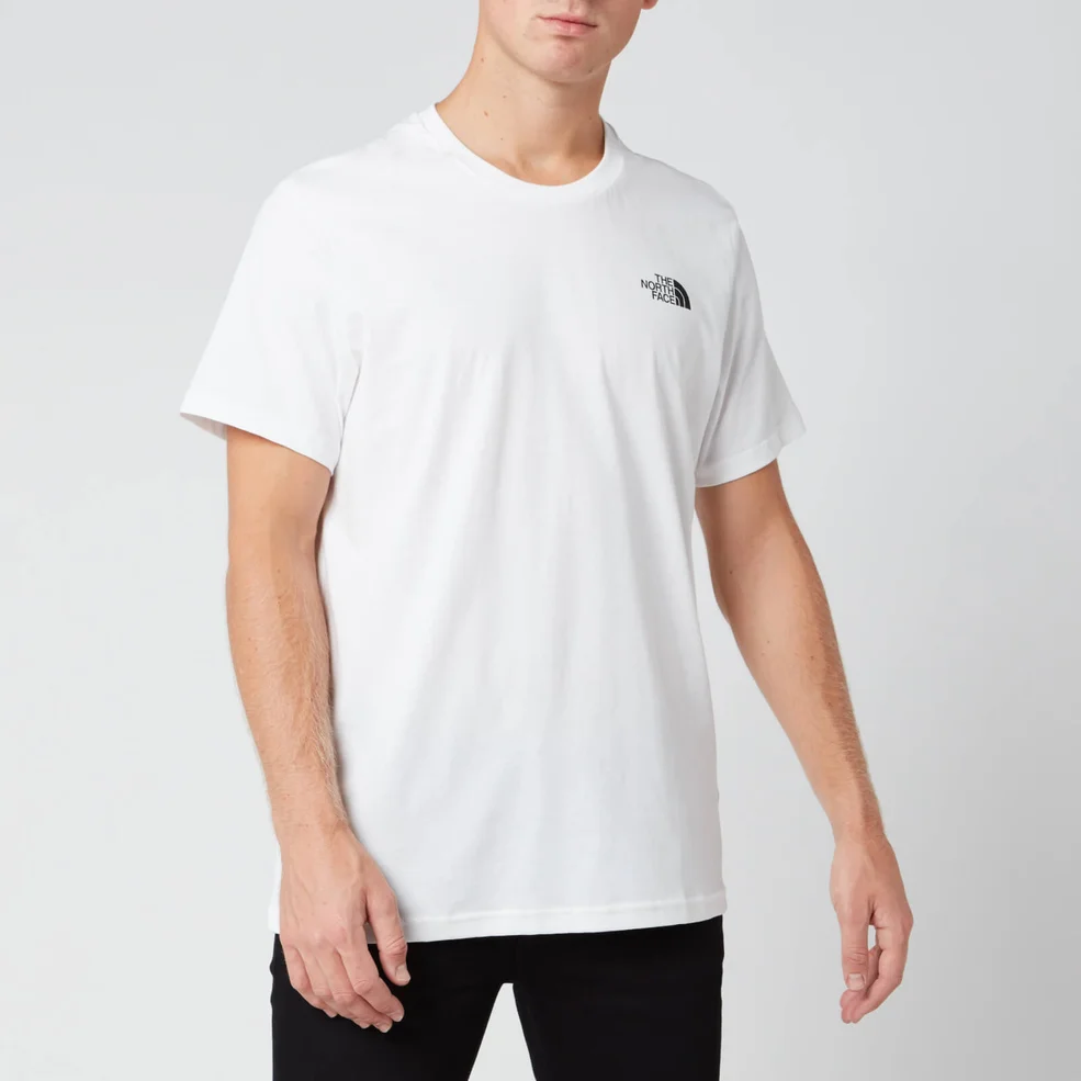 The North Face Men's Simple Dome Short Sleeve T-Shirt - TNF White Image 1