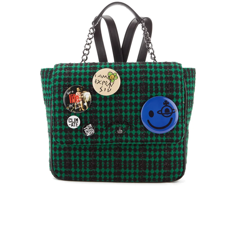 Vivienne Westwood Women's Avon Backpack - Green Image 1