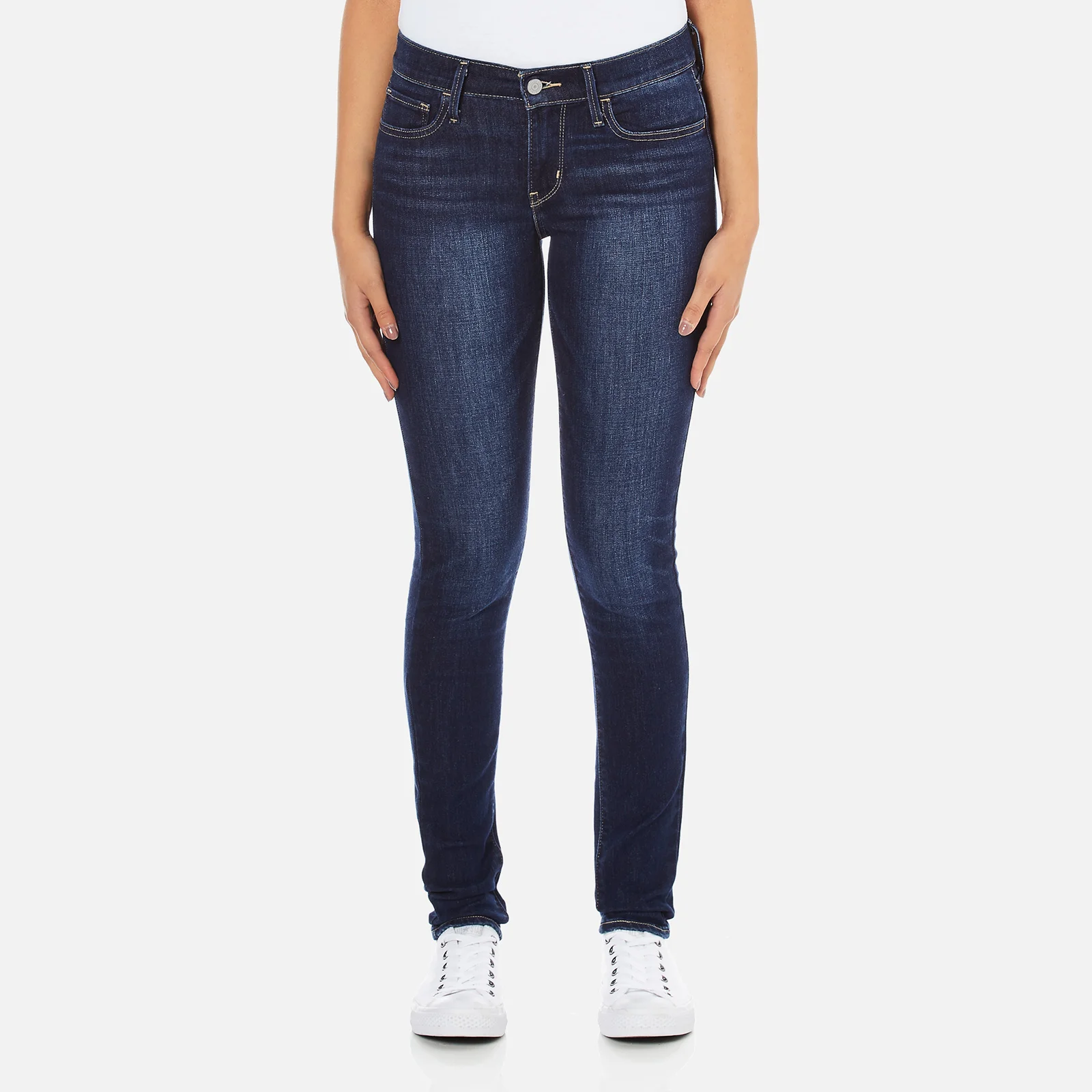Levi's Women's 710 Super Skinny Fit Jeans - Amber Night Image 1