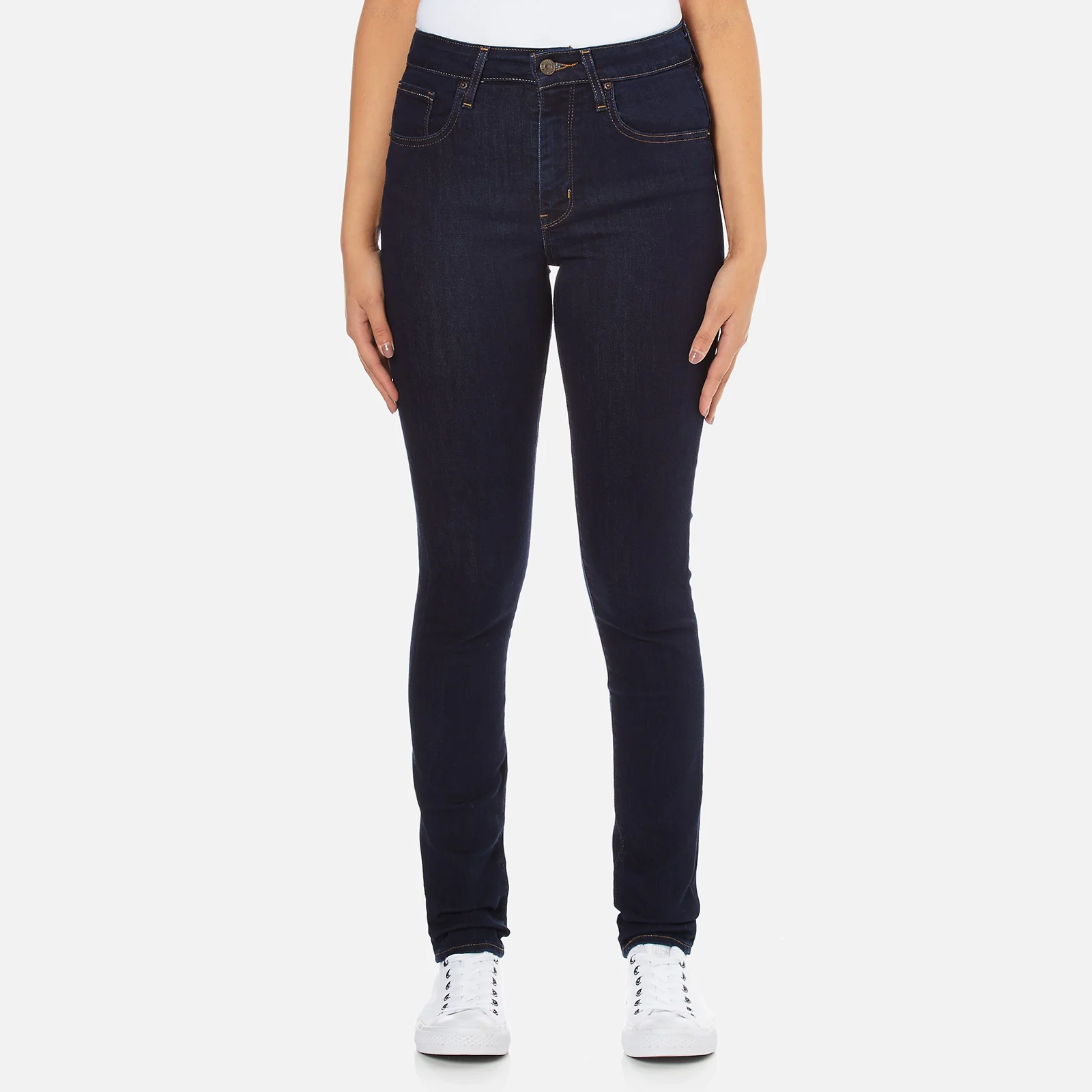 Levi's Women's 721 High Rise Skinny Fit Jeans - Lone Wolf Image 1