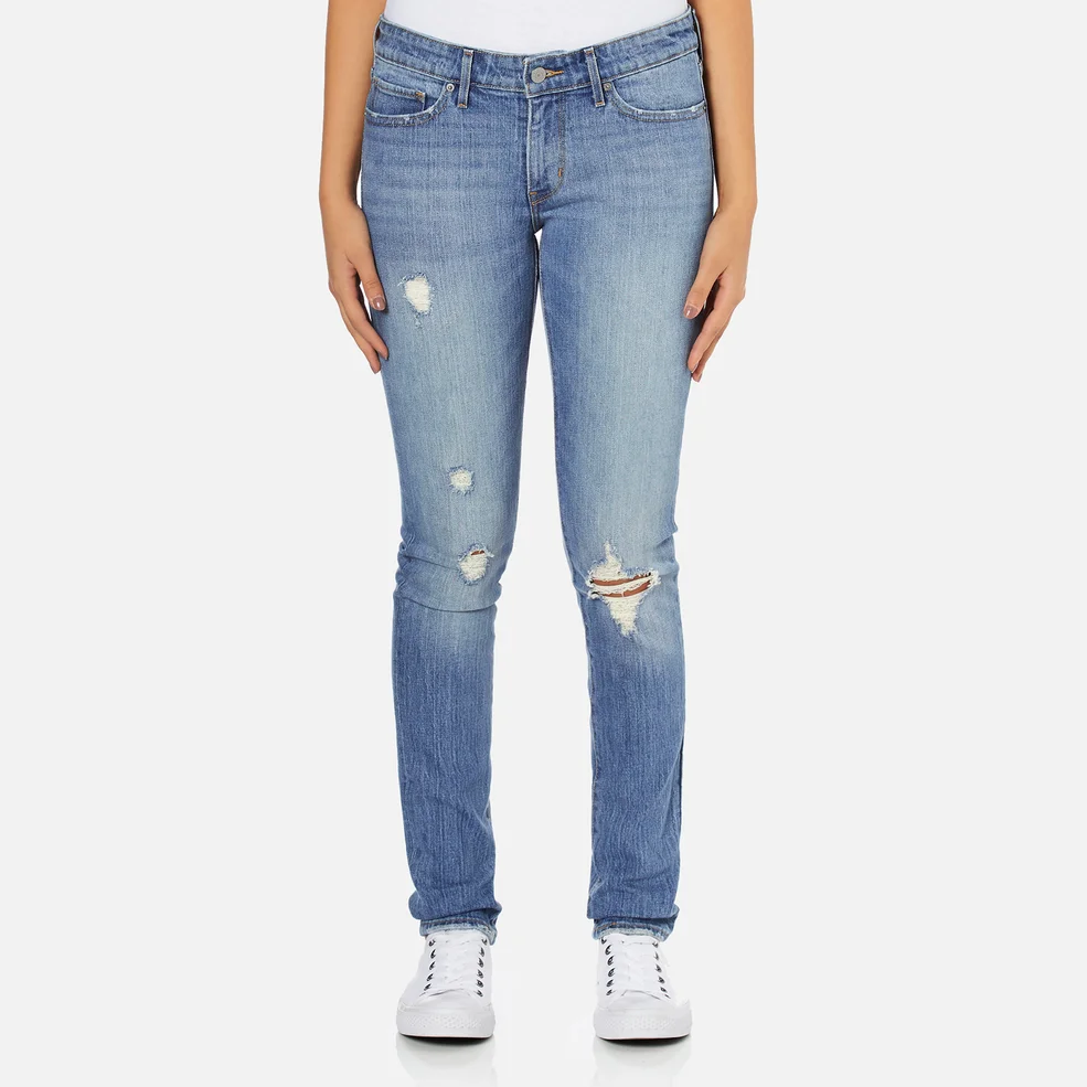 Levi's Women's 711 Skinny Fit Jeans - Goodbye Heart Image 1