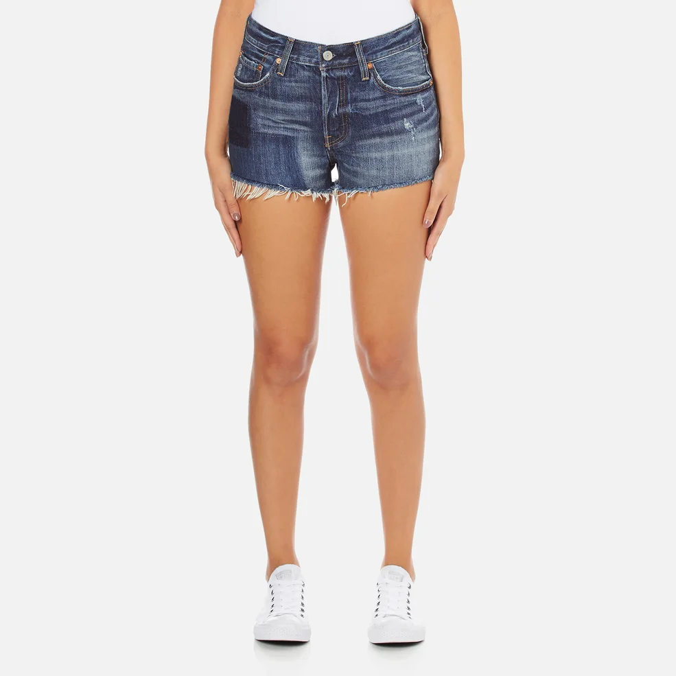 Levi's Women's 501 Slim Fit Shorts - Sonoma Mountain Image 1