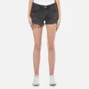 Levi's Women's 501 Slim Fit Shorts - Slashed Black - Image 1