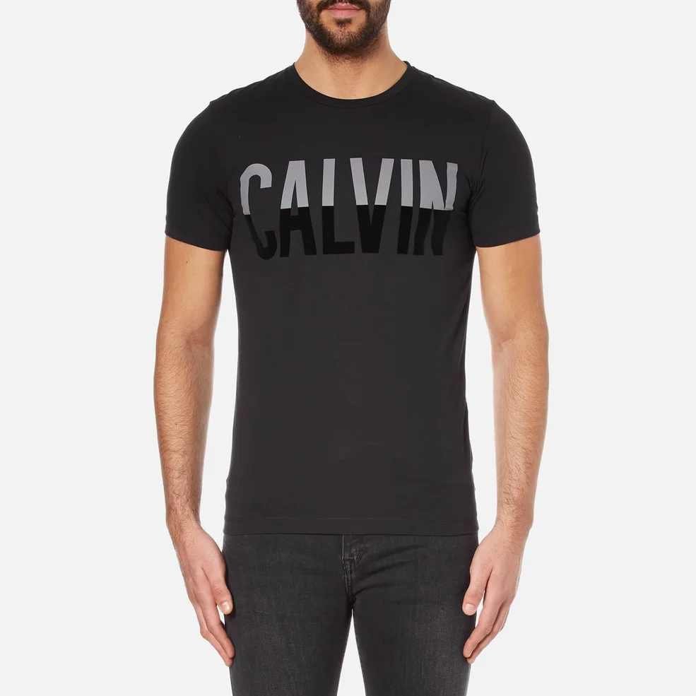 Calvin Klein Men's Traject Slim Fit T-Shirt - CK Black Image 1