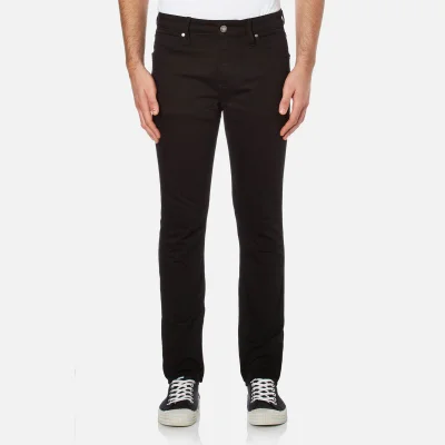 Calvin Klein Men's Body Slim Fit 6 Pocket Jeans - Core Black Stretch