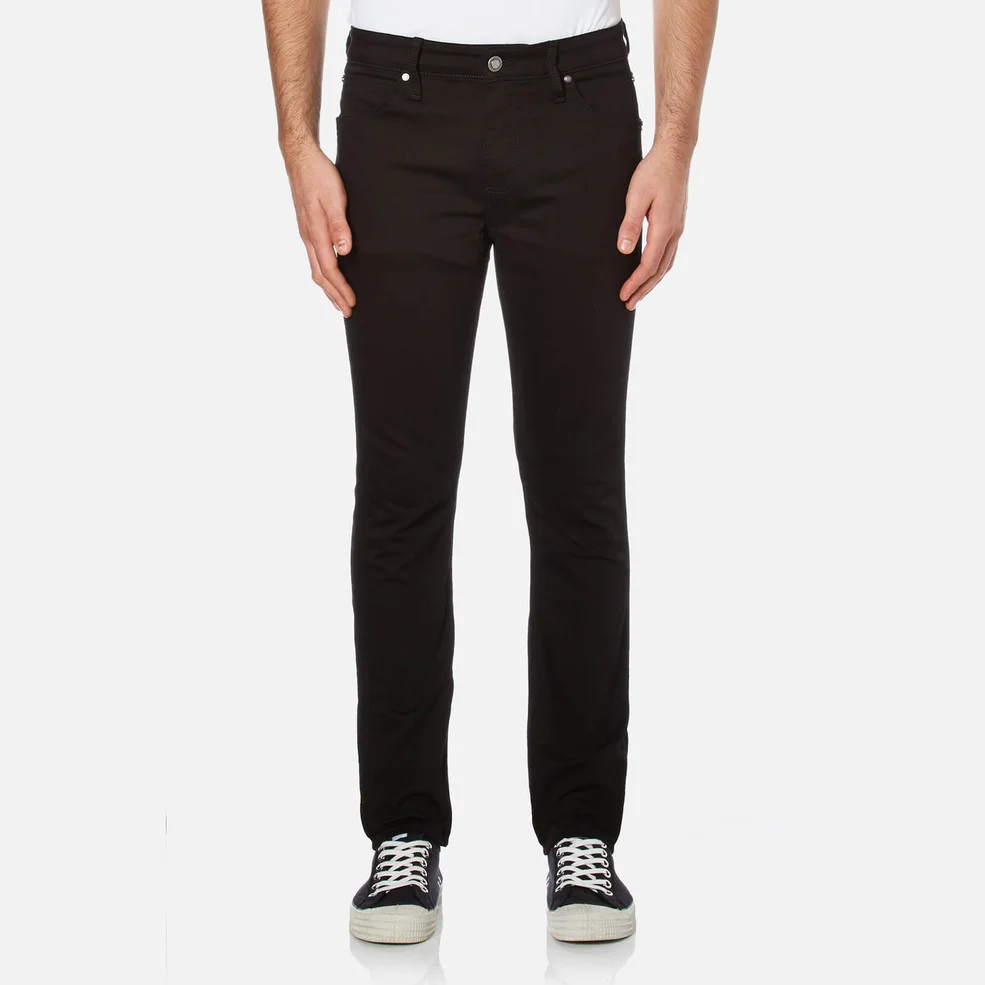 Calvin Klein Men's Body Slim Fit 6 Pocket Jeans - Core Black Stretch Image 1