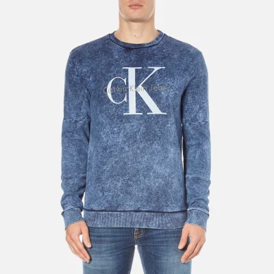 Calvin Klein Men's Hinter Crew Neck Sweatshirt - Night Sky