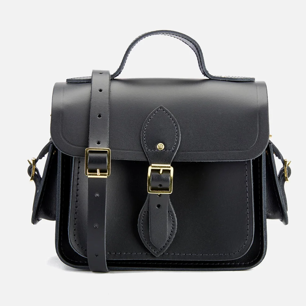 The Cambridge Satchel Company Women's Traveller Bag with Side Pockets - Black Image 1