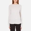 Helmut Lang Women's Long Sleeve Thumb Hole T-Shirt - White Melange - Image 1