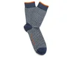 Nudie Jeans Men's Striped Socks - Blue - Image 1