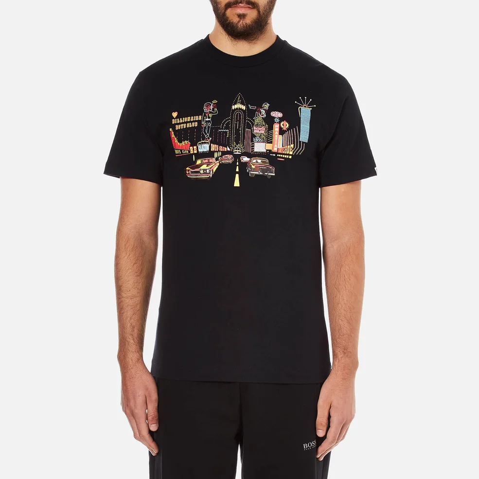 Billionaire Boys Club Men's Vegas Boulevard Short Sleeve T-Shirt - Black Image 1