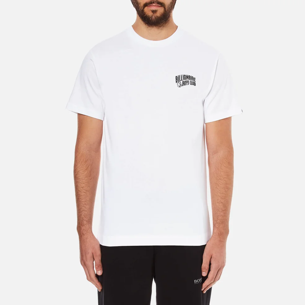 Billionaire Boys Club Men's Small Arch Logo Short Sleeve T-Shirt - White Image 1