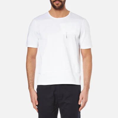 Folk Men's Pocket and Panel T-Shirt - White