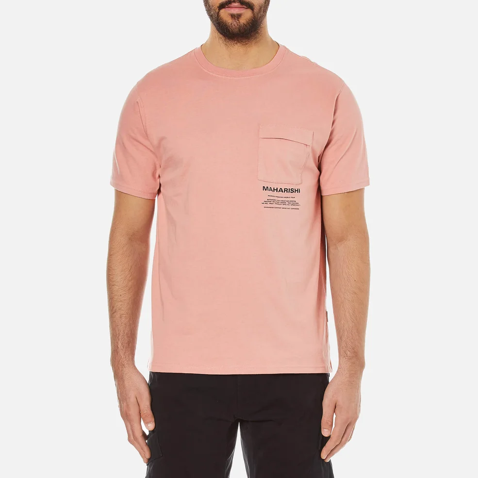 Maharishi Men's Miltype Short Sleeve T-Shirt - Pink Panther Image 1