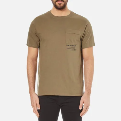 Maharishi Men's Miltype Short Sleeve T-Shirt - Maha Olive