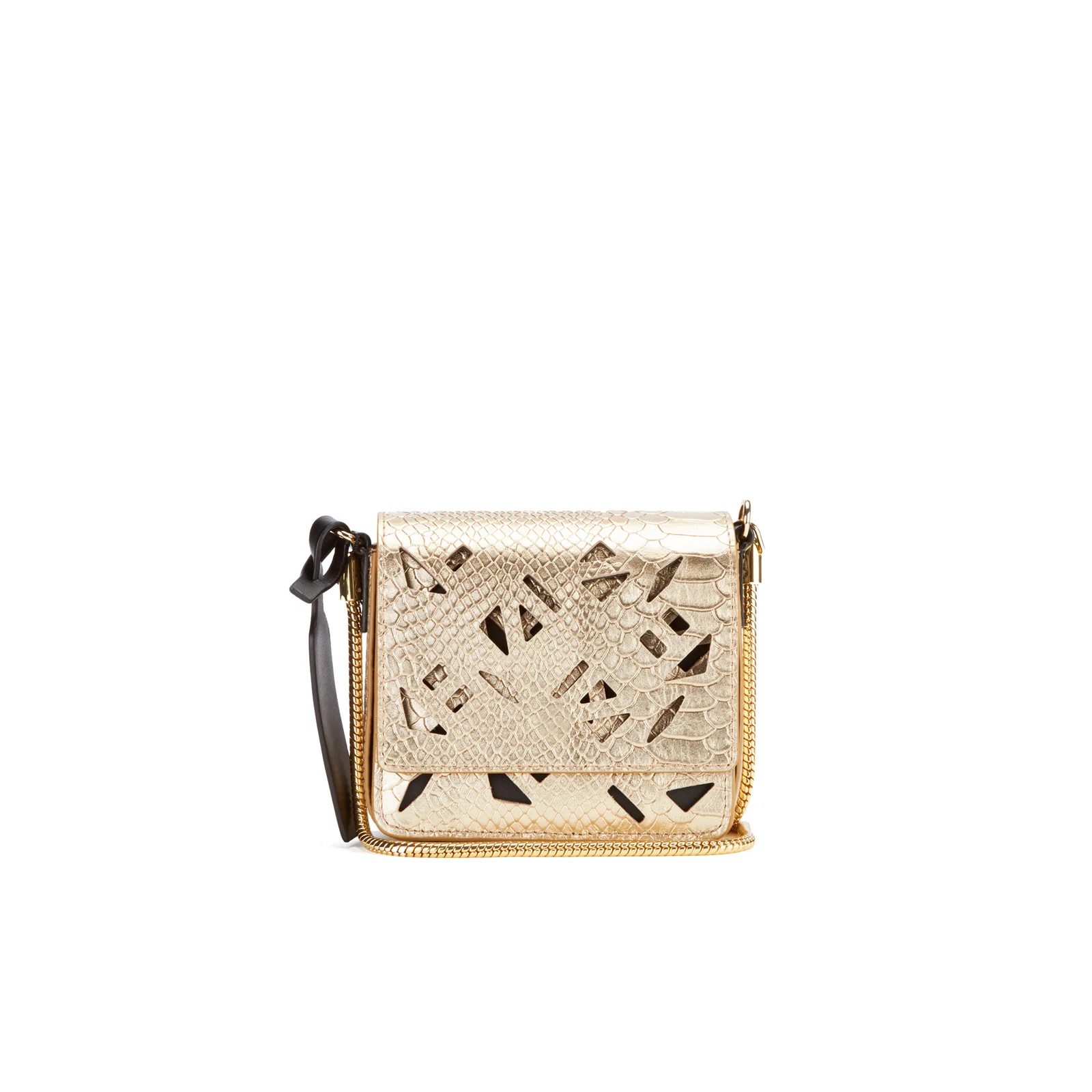 KENZO Women's Essentials Mini Cross Body Bag - Gold Image 1