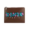 KENZO Women's Occasions A4 Pouch - Brown - Image 1