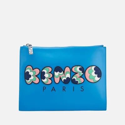 KENZO Women's Occasions A4 Pouch - Blue