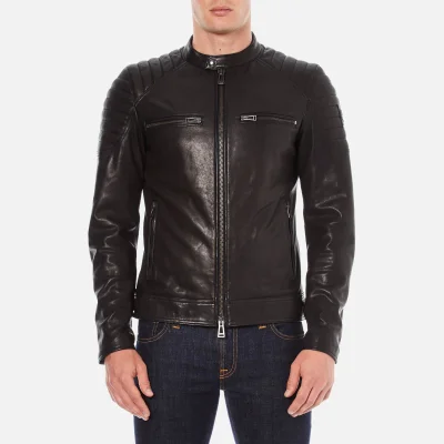 Belstaff Men's Stoneham Leather Jacket - Black