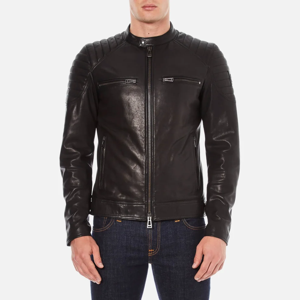 Belstaff Men's Stoneham Leather Jacket - Black Image 1