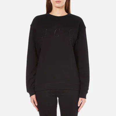 McQ Alexander McQueen Women's Classic Tonal Sweatshirt - Darkest Black