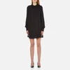 McQ Alexander McQueen Women's Pin Tuck Shirt Dress - Black - Image 1