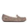 UGG Women's Ansley Moccasin Suede Slippers - Stormy Grey - Image 1