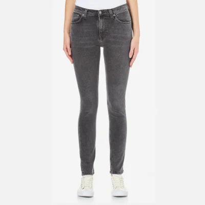 Nudie Jeans Women's Pipe Led Jeans - Grey Marble