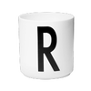 Design Letters Porcelain Cup - R - Image 1