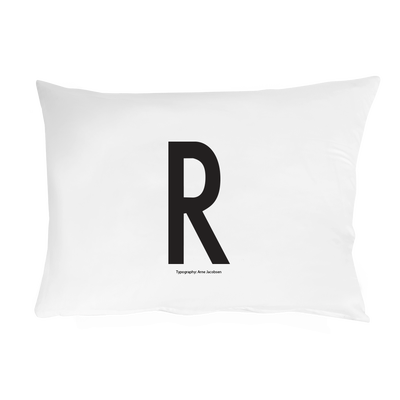 Design Letters Pillowcase - 70x50 cm - R