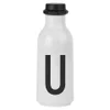 Design Letters Water Bottle - U - Image 1