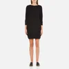 French Connection Women's Mozart Ripple Roundneck Jumper Dress - Black - Image 1