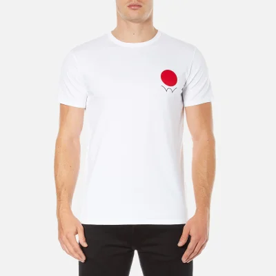 Edwin Men's Red Dot Logo 2 T-Shirt - White