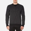 Edwin Men's Classic Crew Sweatshirt - Black Vertical Stripes - Image 1