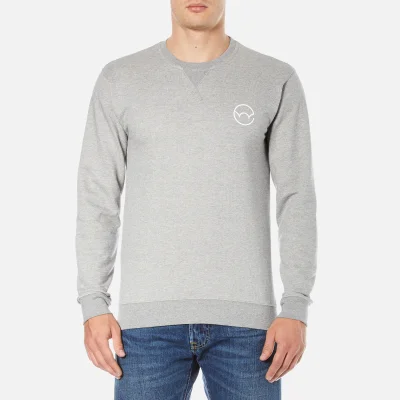 Edwin Men's Classic Crew Logo 2 Sweatshirt - Grey Marl