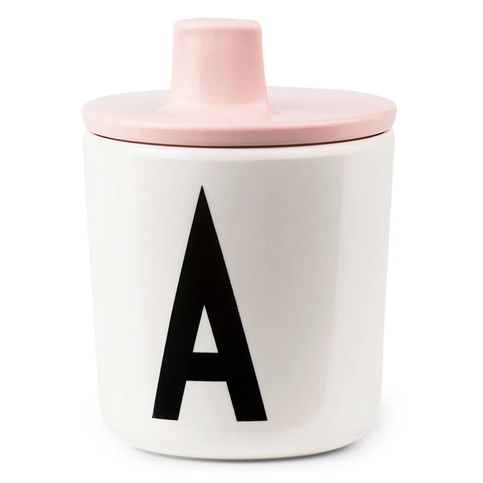 Design Letters Kids' Collection Drink Lid - Pink Image 1