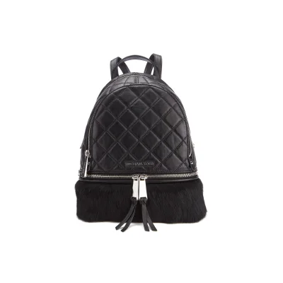 MICHAEL MICHAEL KORS Women's Small Fur Backpack - Black