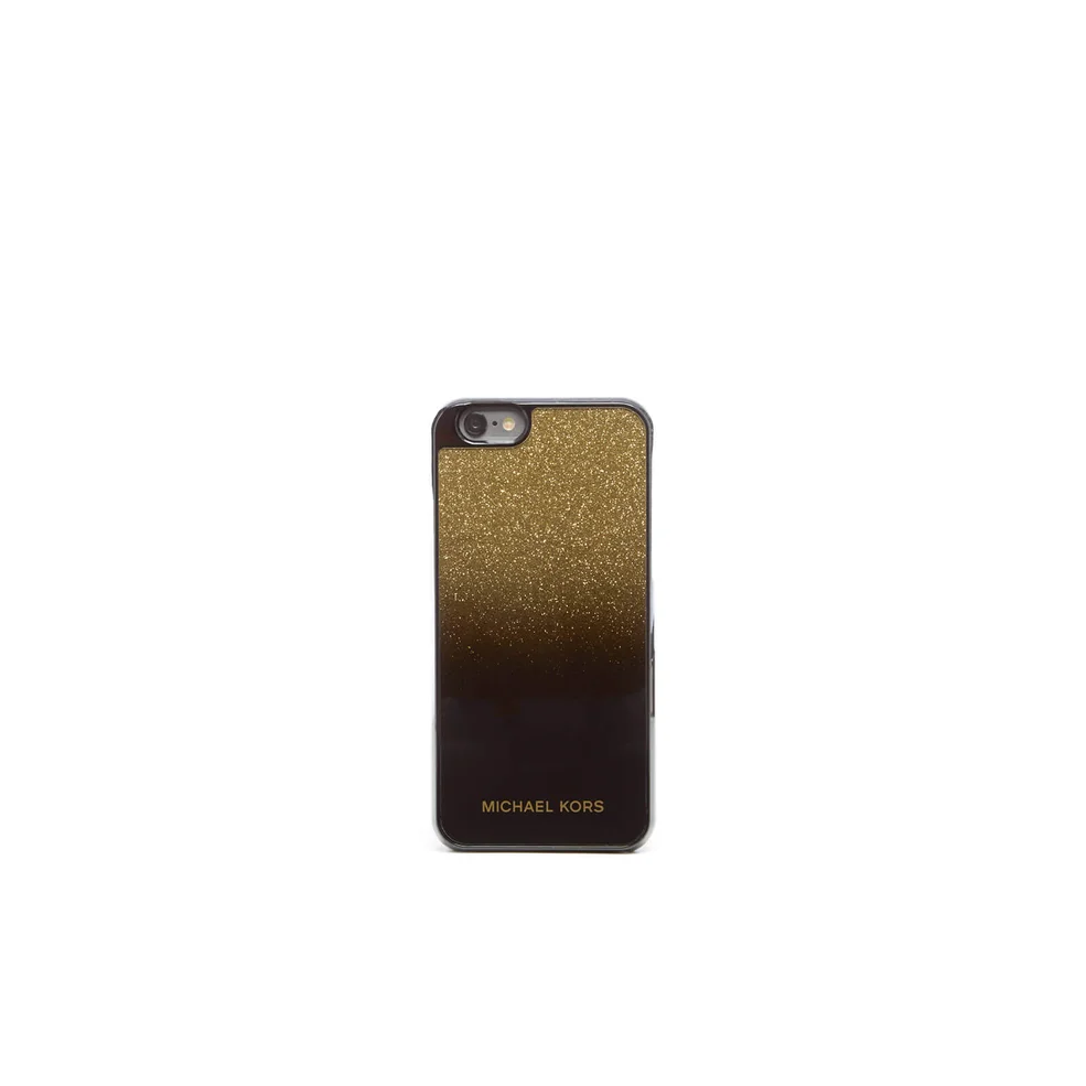 MICHAEL MICHAEL KORS Women's Glitter iPhone 6 Cover - Gold Image 1