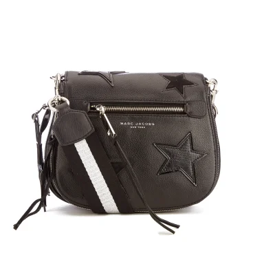 Marc Jacobs Women's Star Patchwork Small Saddle Bag - Black/Multi