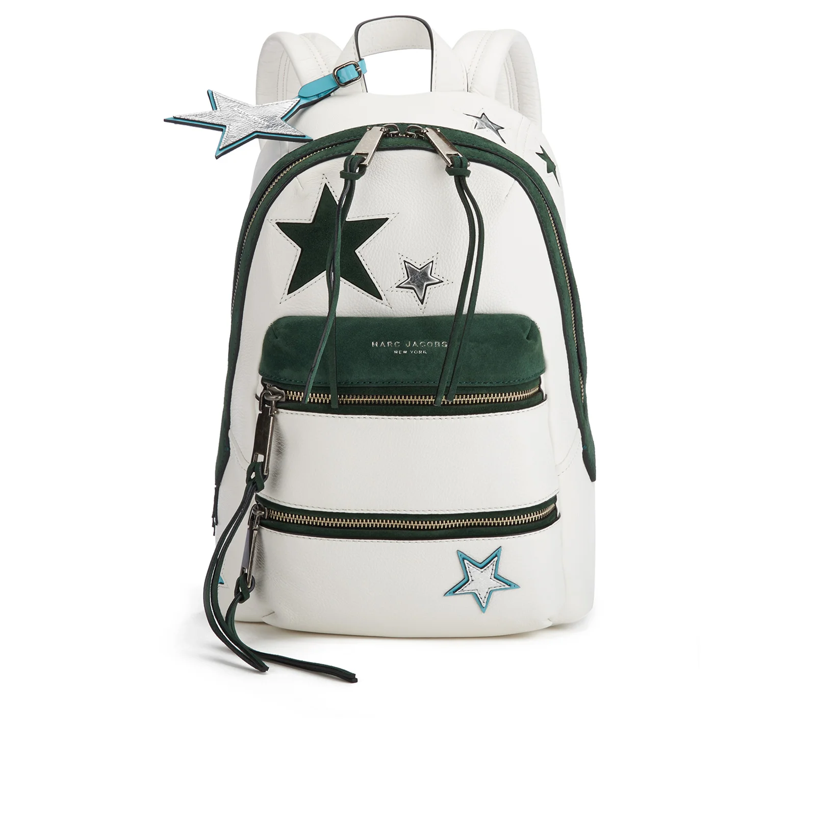 Marc Jacobs Women's Star Patchwork Backpack - White/Multi Image 1