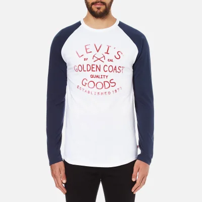 Levi's Men's Baseball T-Shirt - Golden Coast White