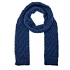 Michael Kors Men's Cable Knit Scarf - Midnight - Image 1