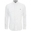 Polo Ralph Lauren Men's Slim Fit Long Sleeve Linen Shirt - White - Image 1